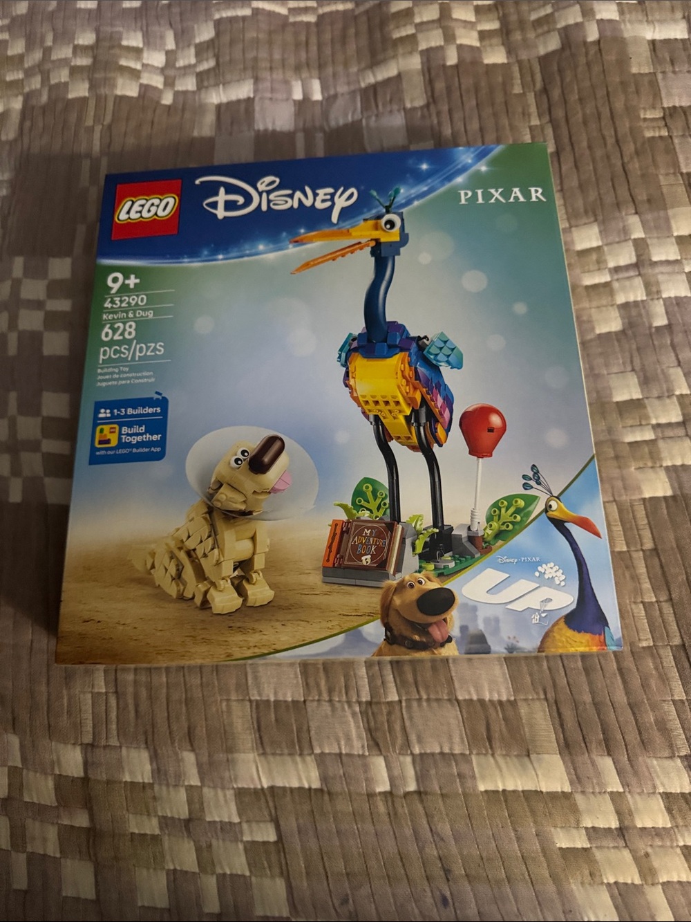 Lego Disney Pixar Kevin & Dug Buildable Bird and Dog Set - Blue Yellow Red